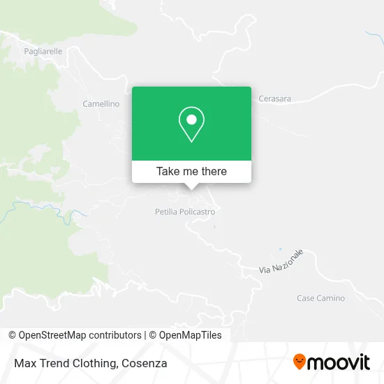Max Trend Clothing map