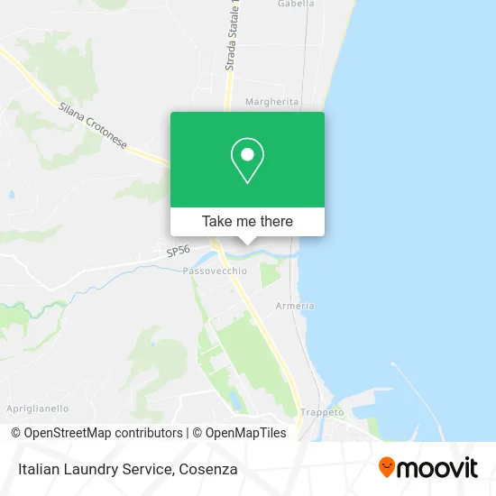 Italian Laundry Service map