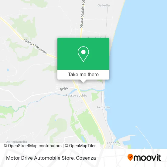 Motor Drive Automobile Store map