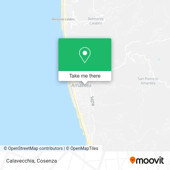 Calavecchia map