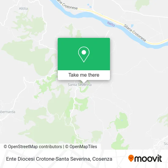 Ente Diocesi Crotone-Santa Severina map