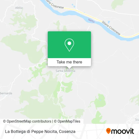 La Bottega di Peppe Nocita map