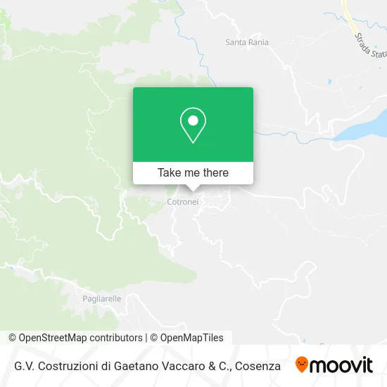 G.V. Costruzioni di Gaetano Vaccaro & C. map