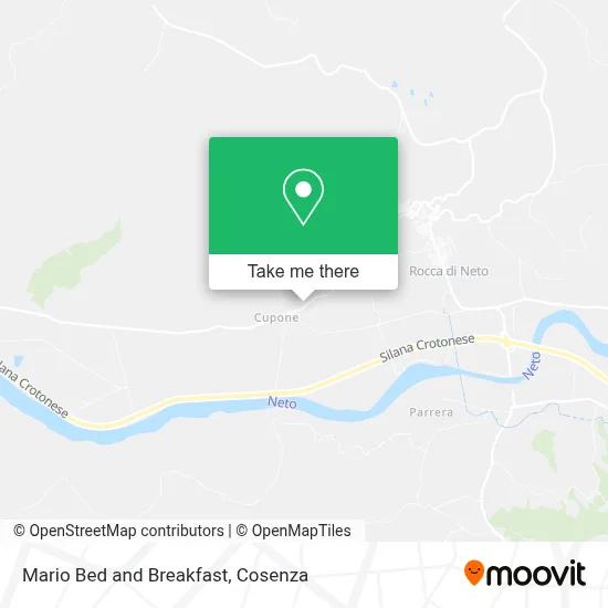 Mario Bed and Breakfast map
