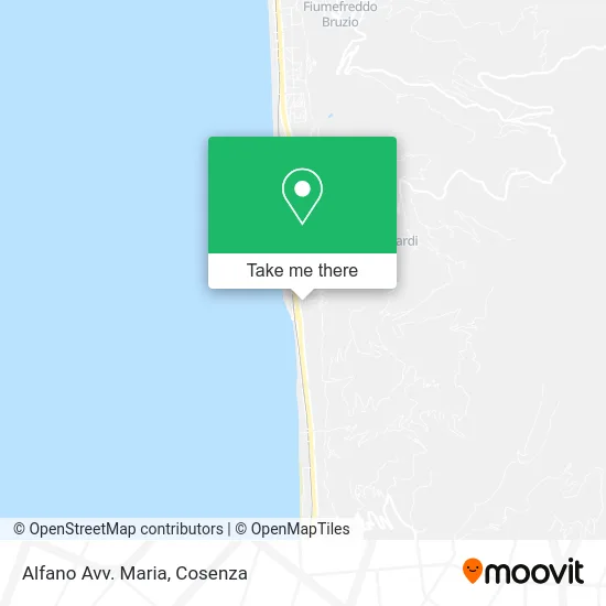 Alfano Avv. Maria map