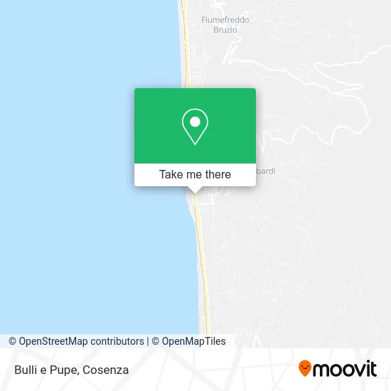 Bulli e Pupe map