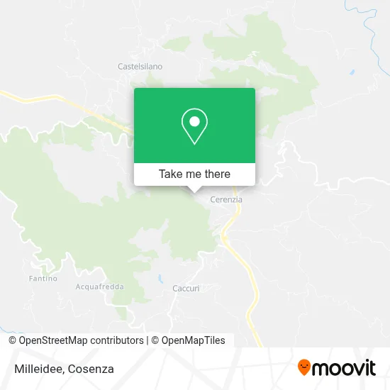 Milleidee map