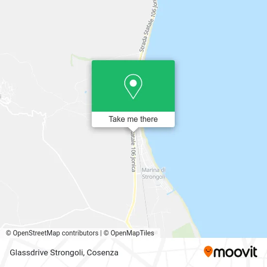 Glassdrive Strongoli map