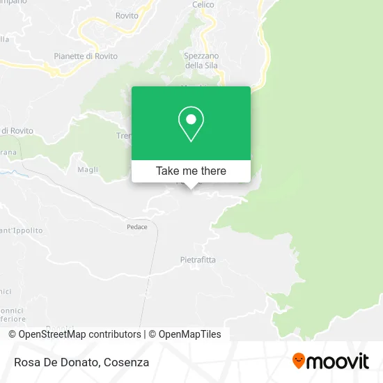 Rosa De Donato map