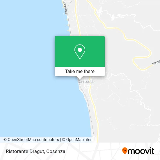Dragut Restaurant map