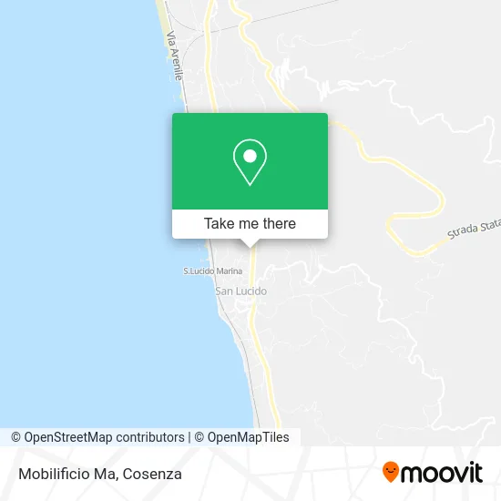 Mobilificio Ma map