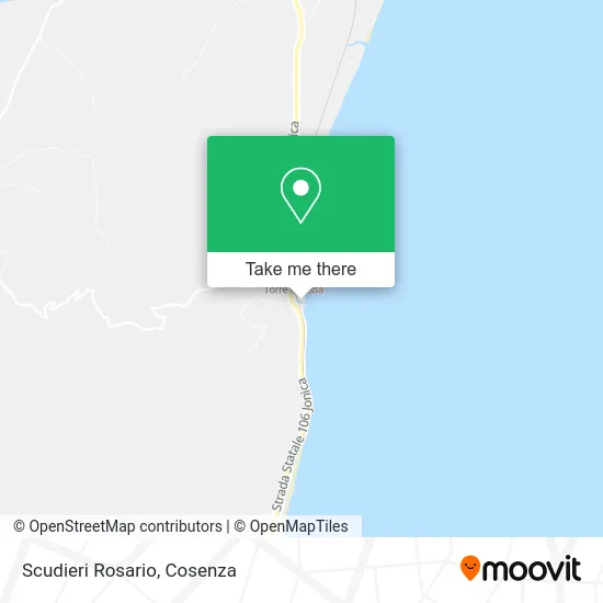 Scudieri Rosario map