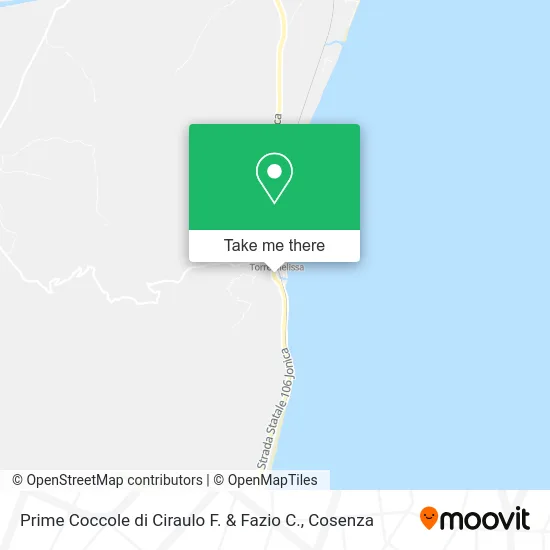 Prime Coccole di Ciraulo F. & Fazio C. map
