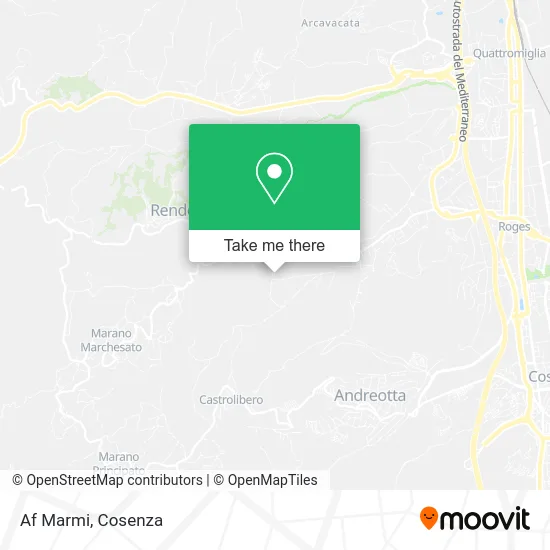 Af Marmi map