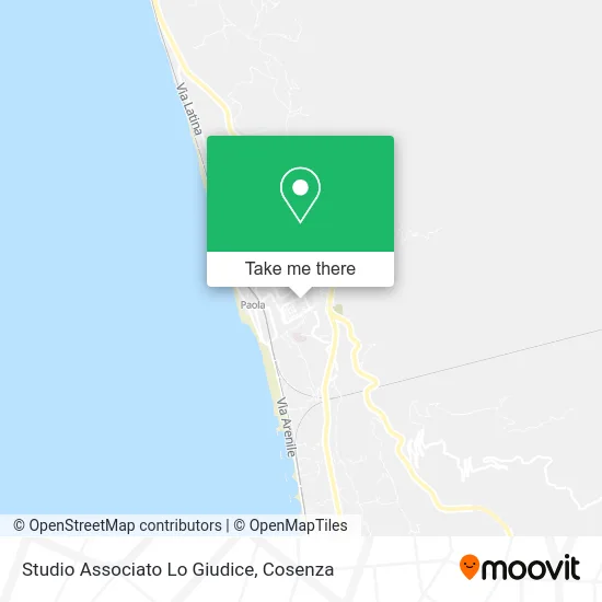 Studio Associato Lo Giudice map