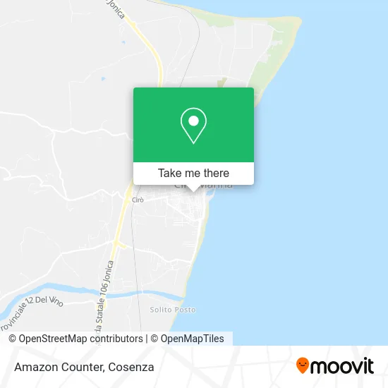 Amazon Counter map