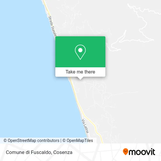 Comune di Fuscaldo map