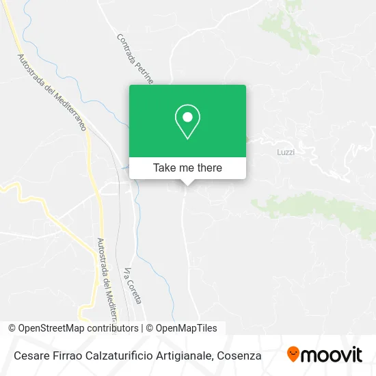 Cesare Firrao Calzaturificio Artigianale map
