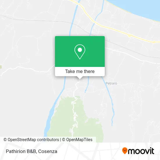 Pathirion B&B map
