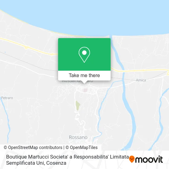 Boutique Martucci Societa' a Responsabilita' Limitata Semplificata Uni map