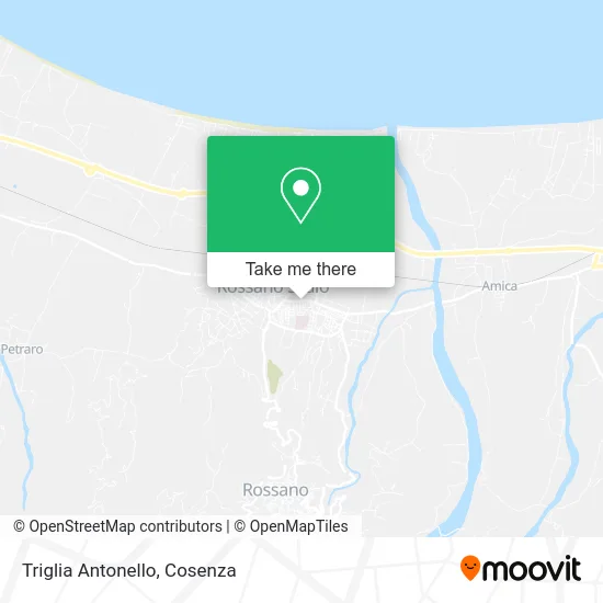 Triglia Antonello map