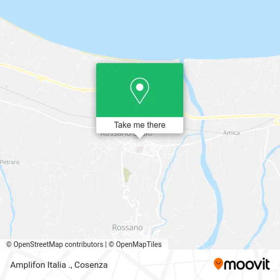 Amplifon Italia . map
