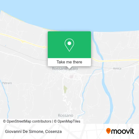 Giovanni De Simone map