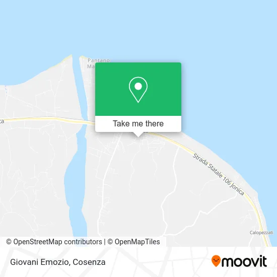 Giovani Emozio map