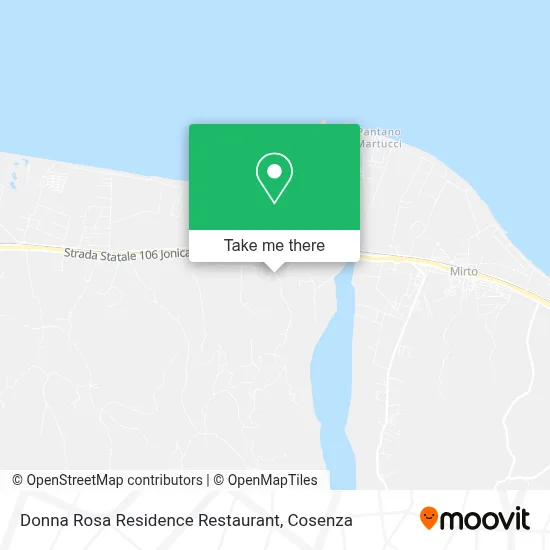 Donna Rosa Residence Restaurant map