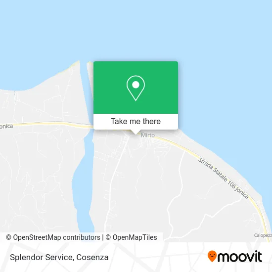 Splendor Service map