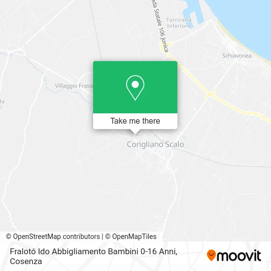 Fralotó Ido Abbigliamento Bambini 0-16 Anni map