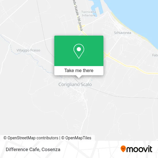 Difference Cafe map