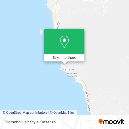 Diamond Hair Style map
