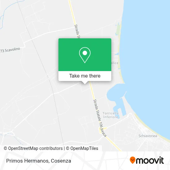 Primos Hermanos map
