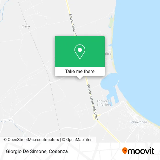 Giorgio De Simone map