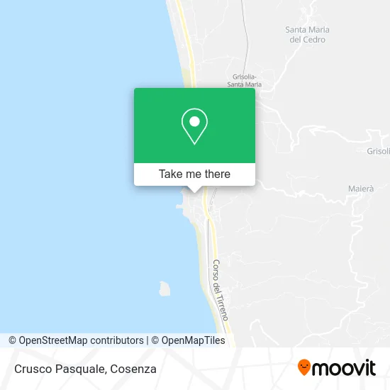 Crusco Pasquale map