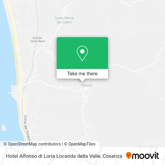 Alfonso di Loria Hotel Valley Inn map