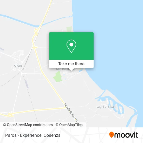 Paros - Experience map