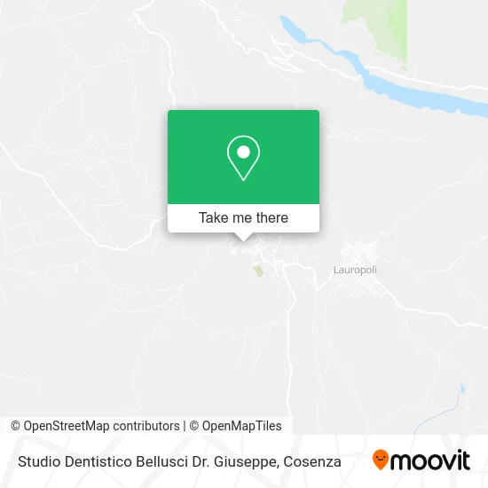 Studio Dentistico Bellusci Dr. Giuseppe map