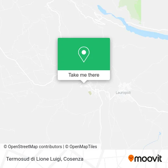 Termosud di Lione Luigi map