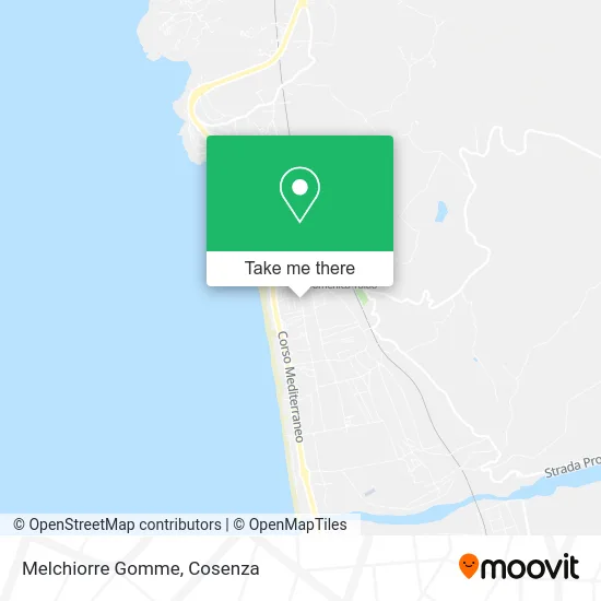 Melchiorre Gomme map