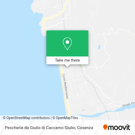 Pescheria da Giulio di Caccamo Giulio map