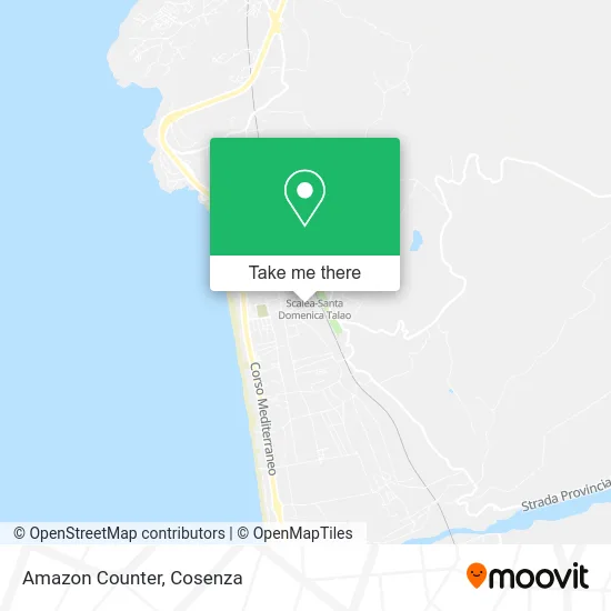 Amazon Counter map