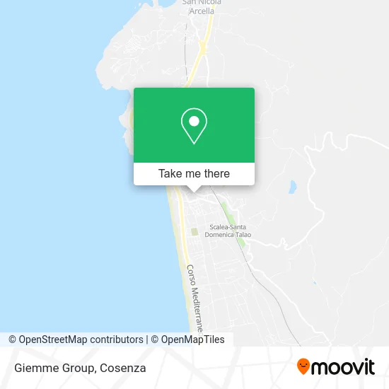 Giemme Group map