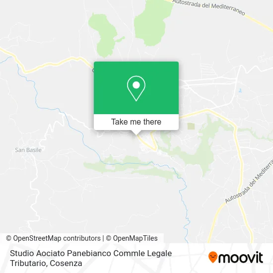 Studio Aociato Panebianco Commle Legale Tributario map