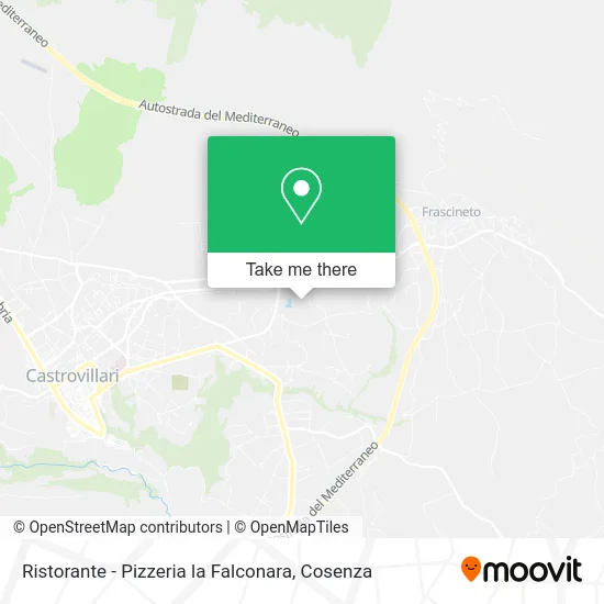 Falconara Restaurant and Pizzeria map