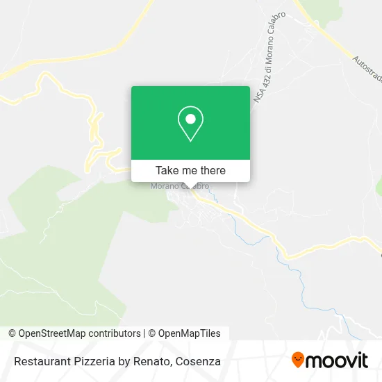 Restaurant Pizzeria by Renato map