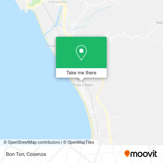 Bon Ton map