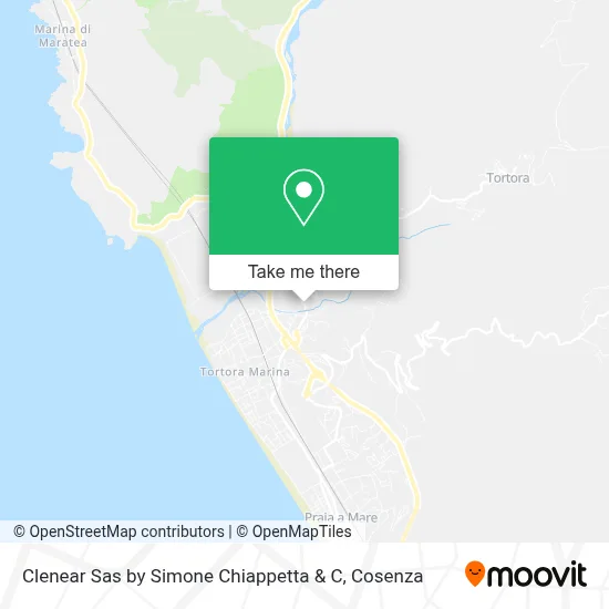 Clenear Sas by Simone Chiappetta & C map