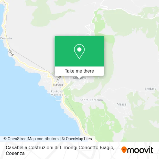 Casabella Costruzioni di Limongi Concetto Biagio map
